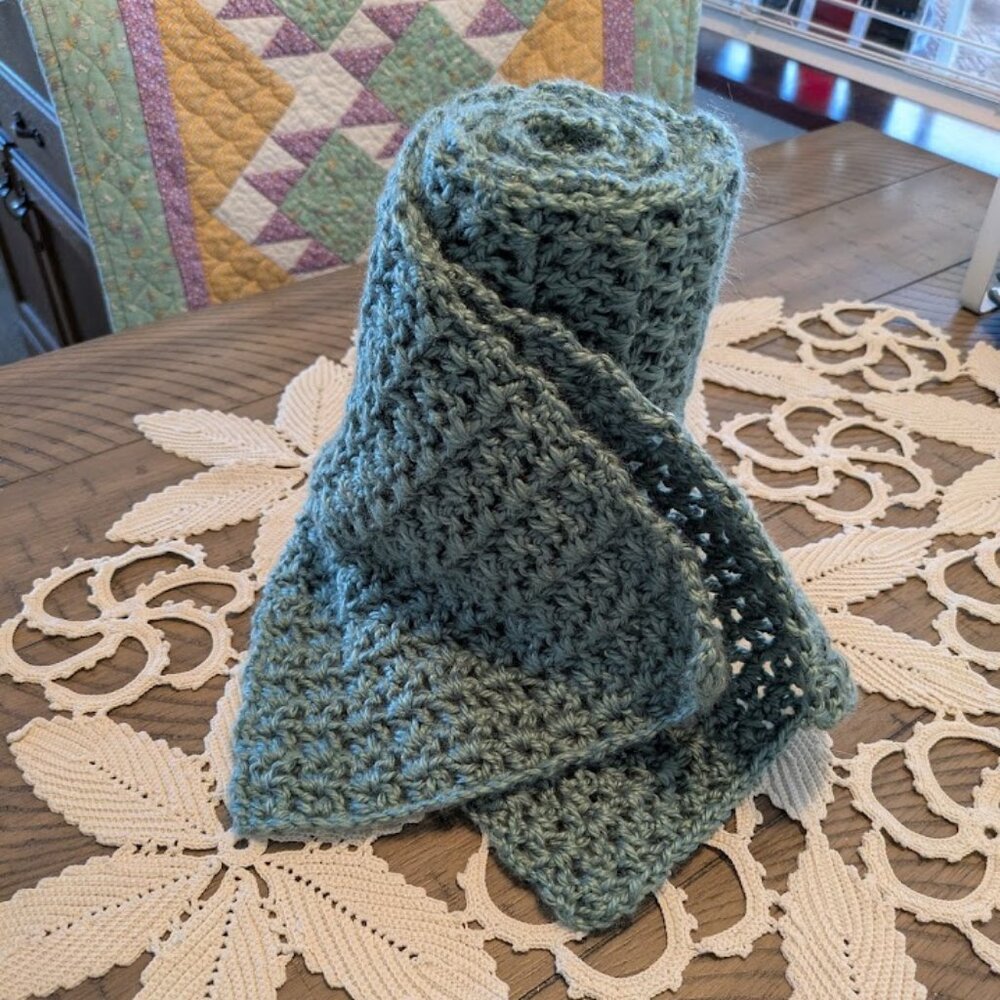 **NO LONGER AVAILABLE ** Handmade / Crocheted Scarf - Extra LONG!